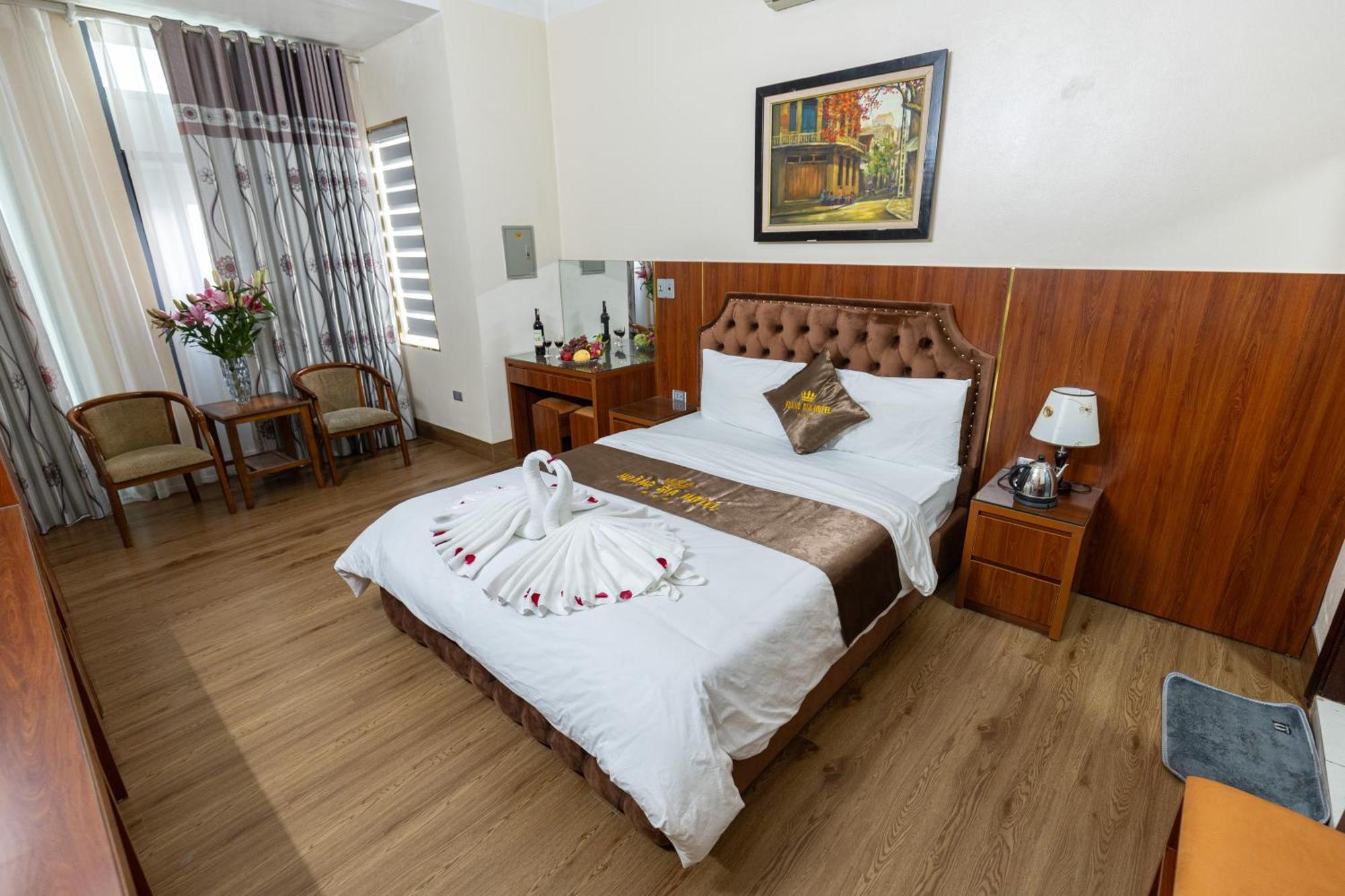 Hoang Gia Hotel Dong Anh Bagian luar foto
